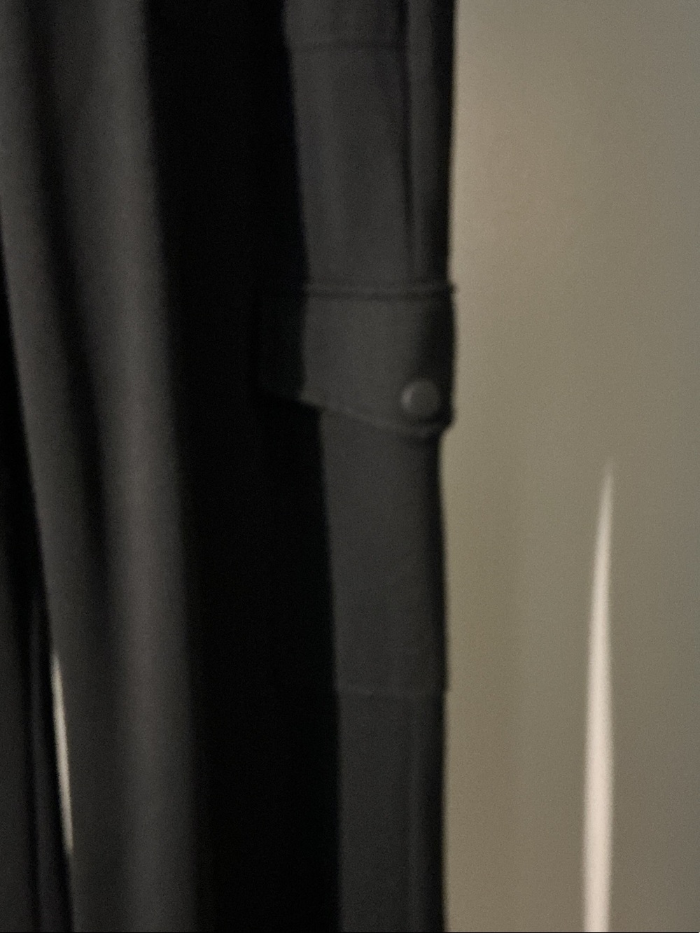 EUC CAbi Black Wide-Leg Chargo Style #4507R Ponte Pants - Picture 4 of 5